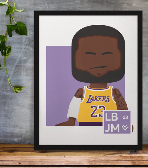 Affiche Collection #23 - Lebron