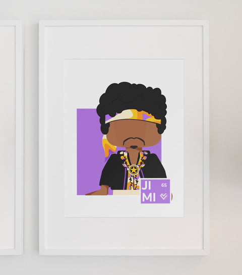 Affiche Collection #65 - Jimi